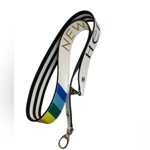 Henri Bendel Rainbow Guitar Handbag Strap